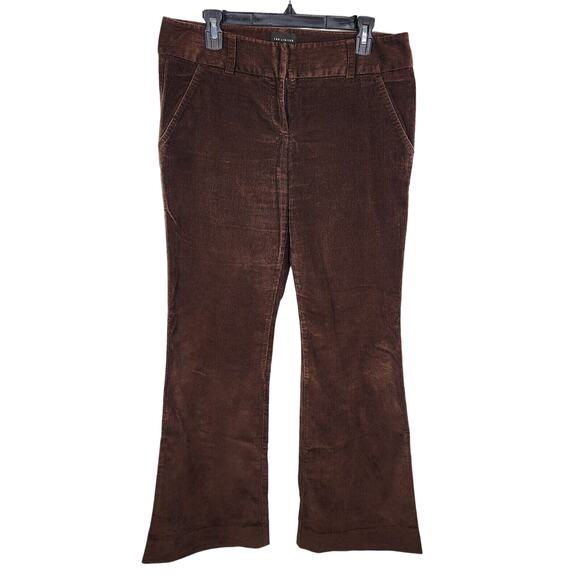 The Limited Drew Fit Women Pants Size 10 Corduroy Bootcut Pockets Brown Mid Rise - Picture 1 of 8